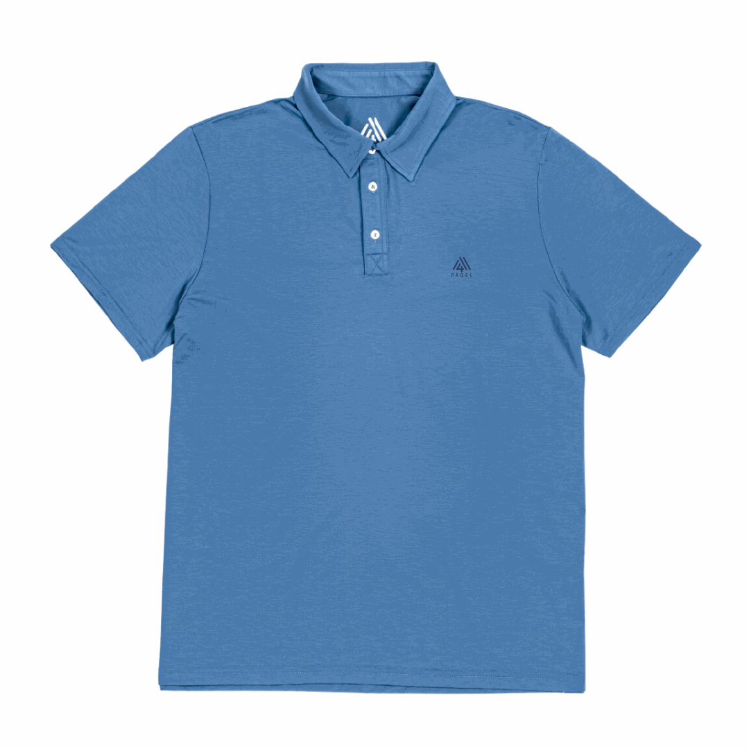 Men's Hybrid Polo - Padel Ensign Blue