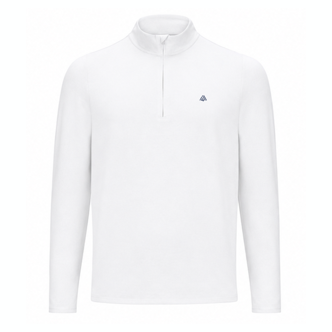 Men's Perpetual Quarter Zip White