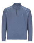 Men's Active Stripe 1/4 Zip - Tennis