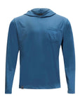 Men's Hybrid Hoodie - Squash Ensign Blue