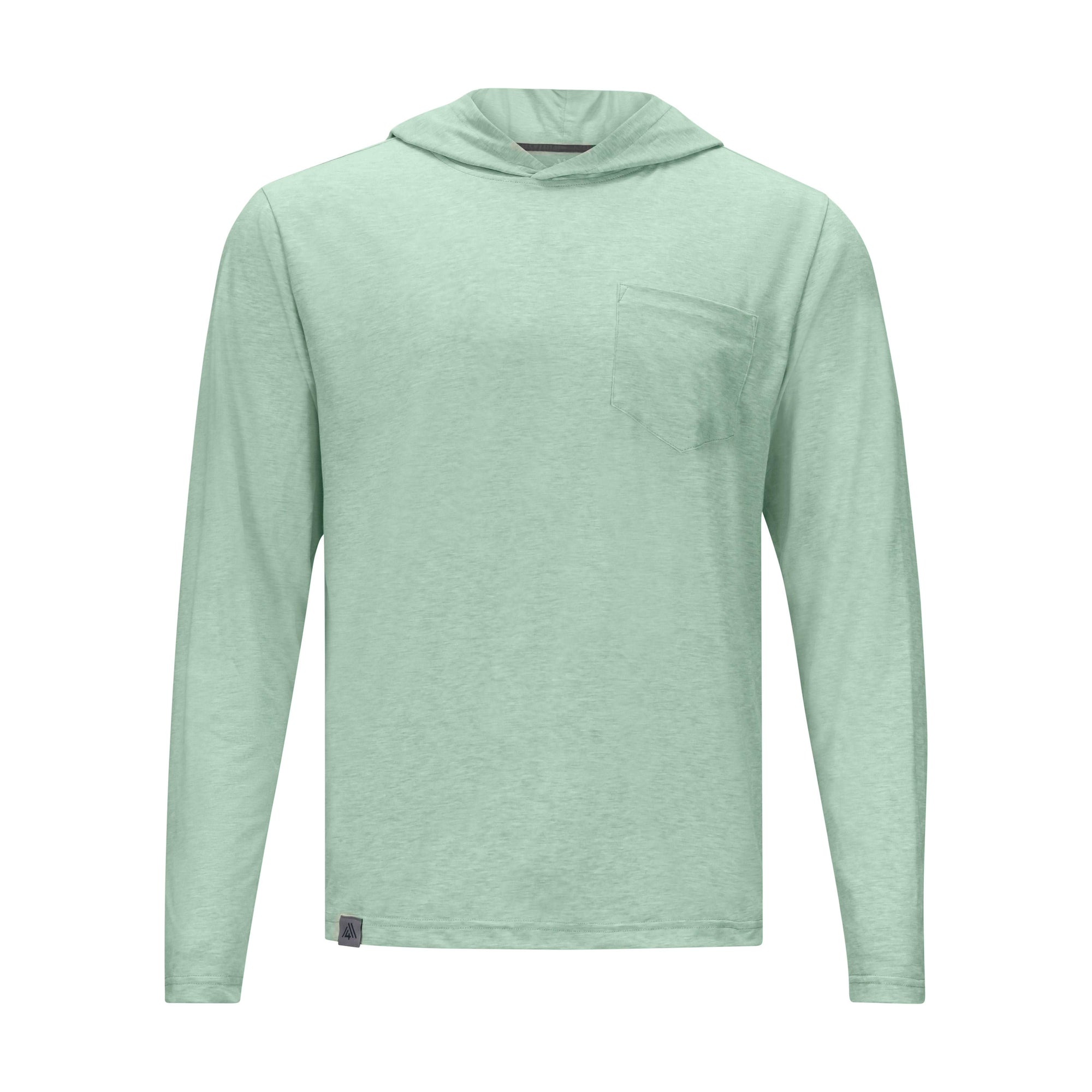 Men's Hybrid Hoodie - Pickle Mint