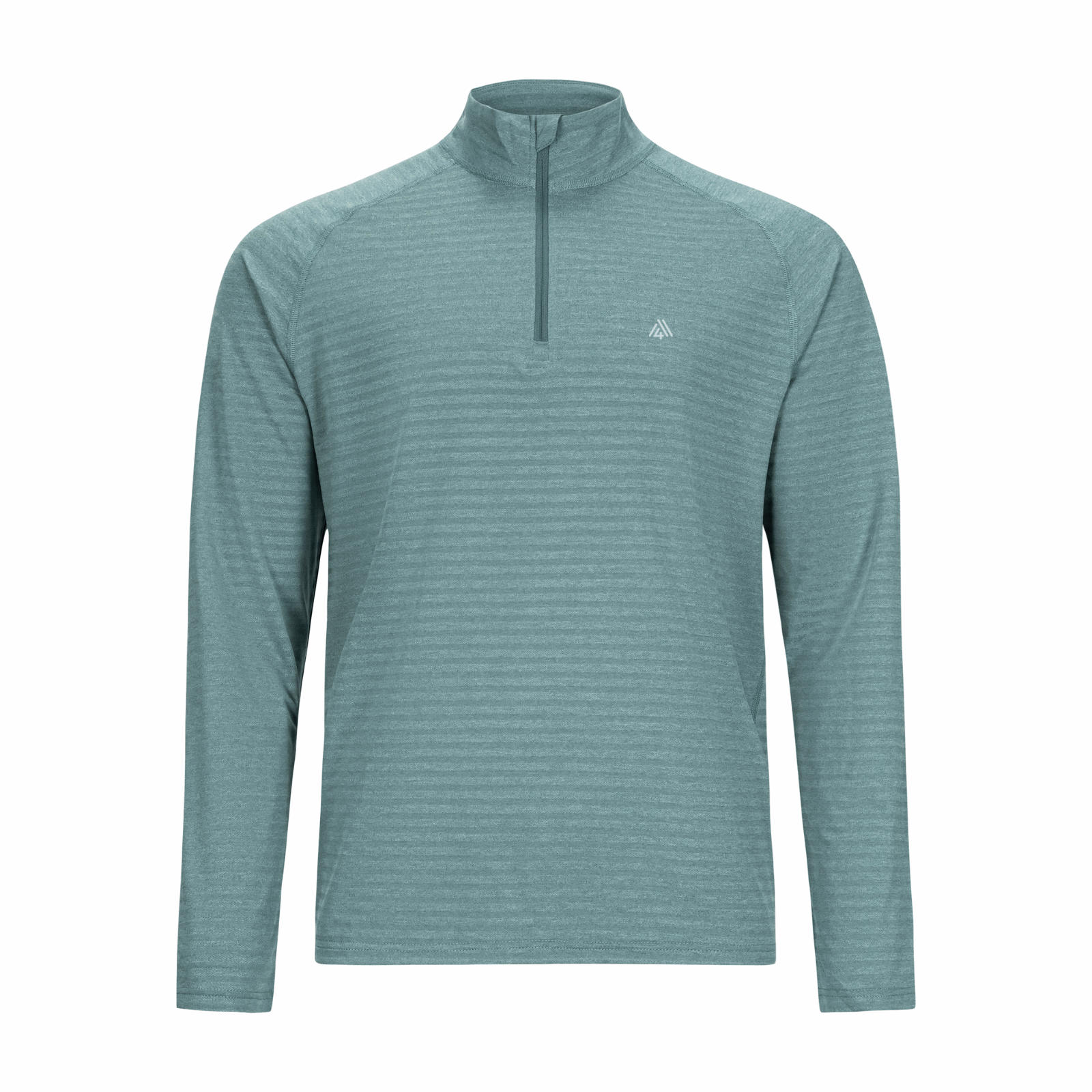 Men&#39;s Active Stripe 1/4 Zip Pine