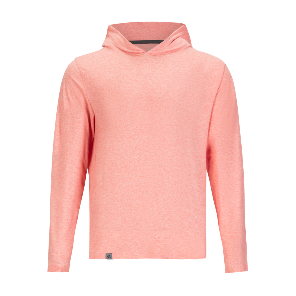 Men's Hybrid Hoodie 2.0 Heather Burnt Sienna