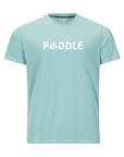 Men's Hybrid Tee - Paddle Aruba Blue