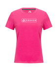 Women's Hybrid Tee - Squash Bright Pink