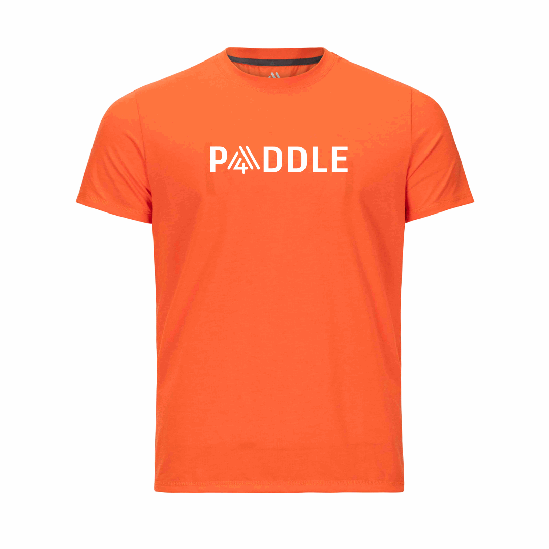 Men's Hybrid Tee - Paddle Orange