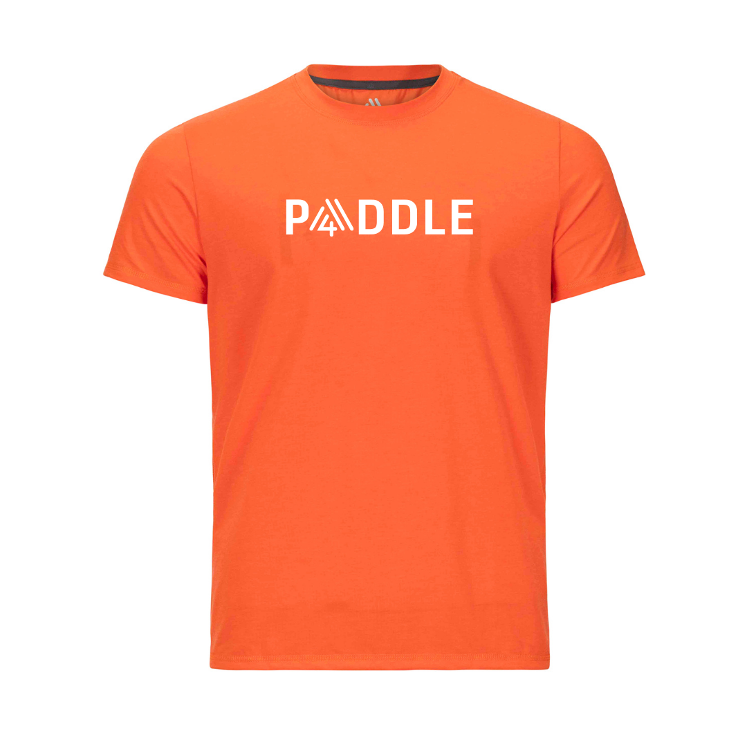 Men's Hybrid Tee - Paddle Orange