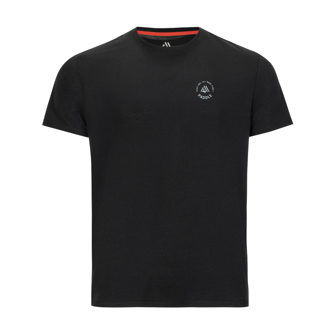 Men's Hybrid Tee - Paddle Black
