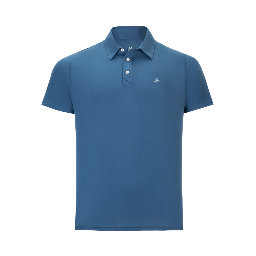 Men's Hybrid Polo Ensign Blue