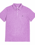 Men's Hybrid Polo - Paddle Fuchsia