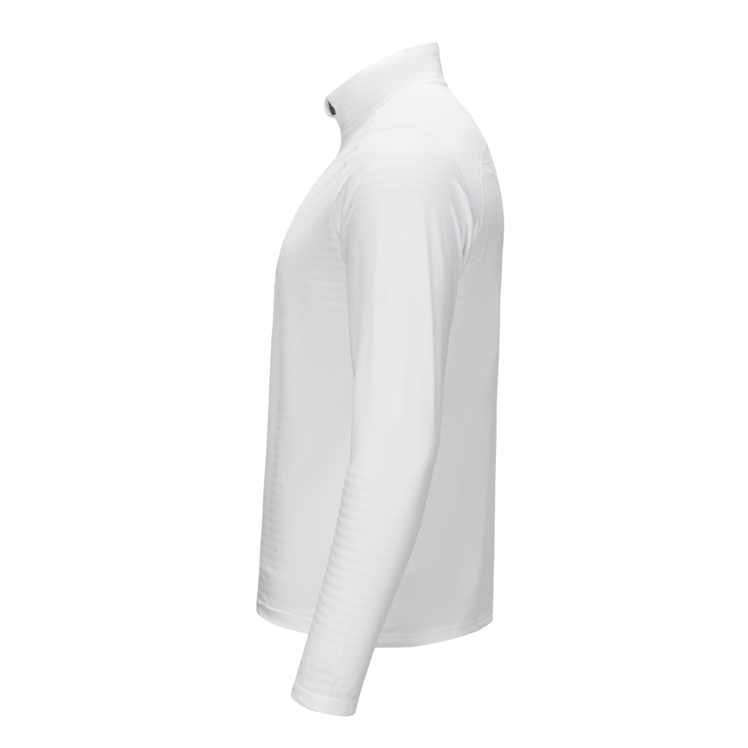 Men's Active Stripe Quarter Zip