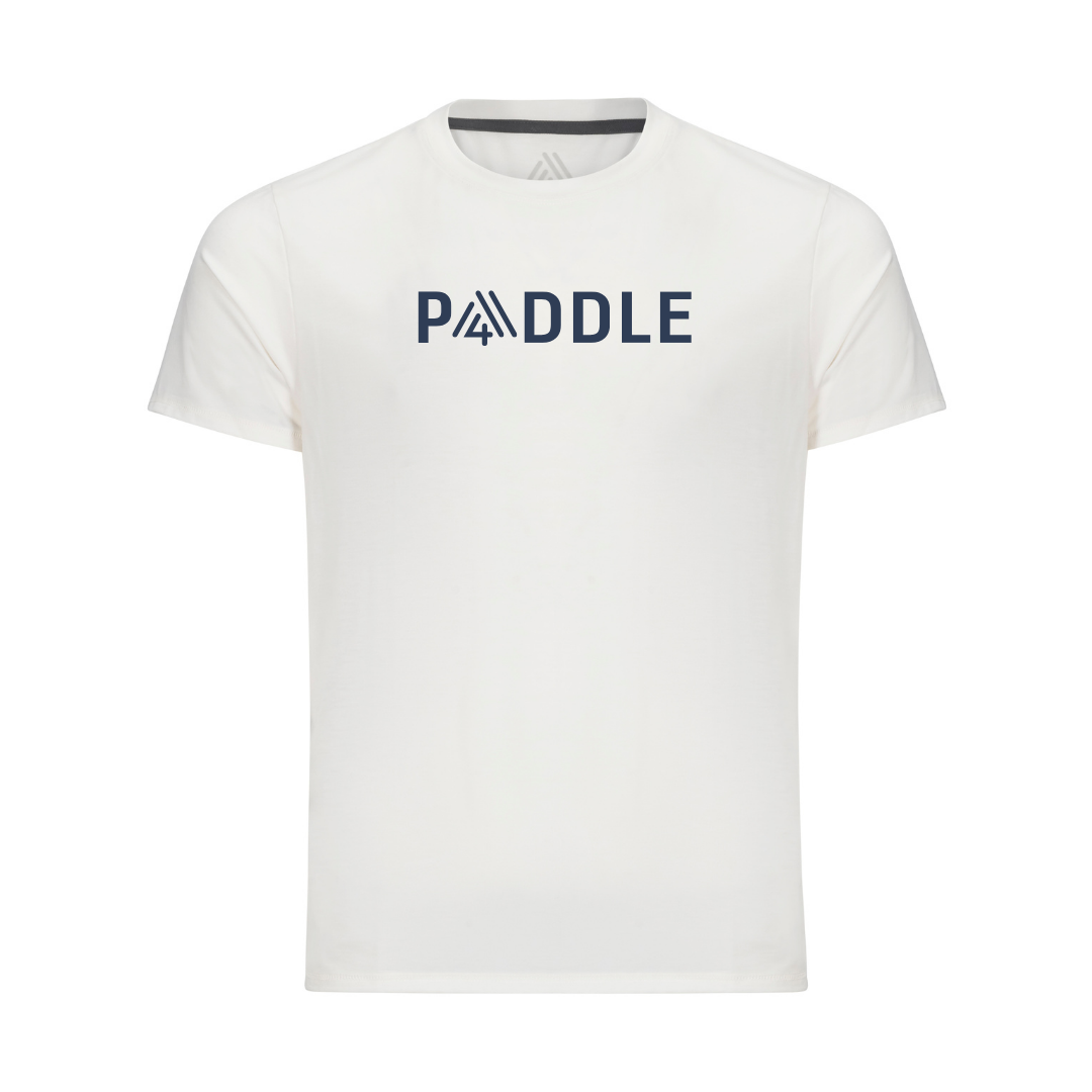 Men's Hybrid Tee - Paddle White