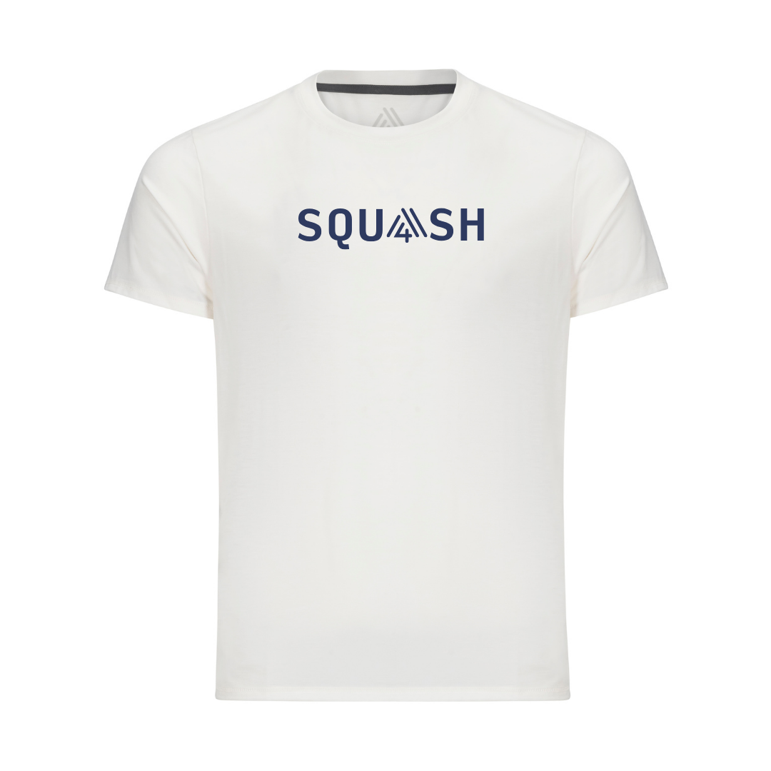 Men's Hybrid Tee - Squash White