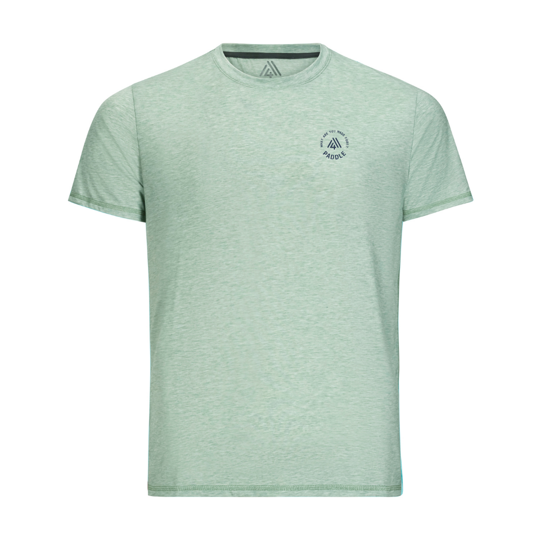 Men's Hybrid Tee - Paddle Mint