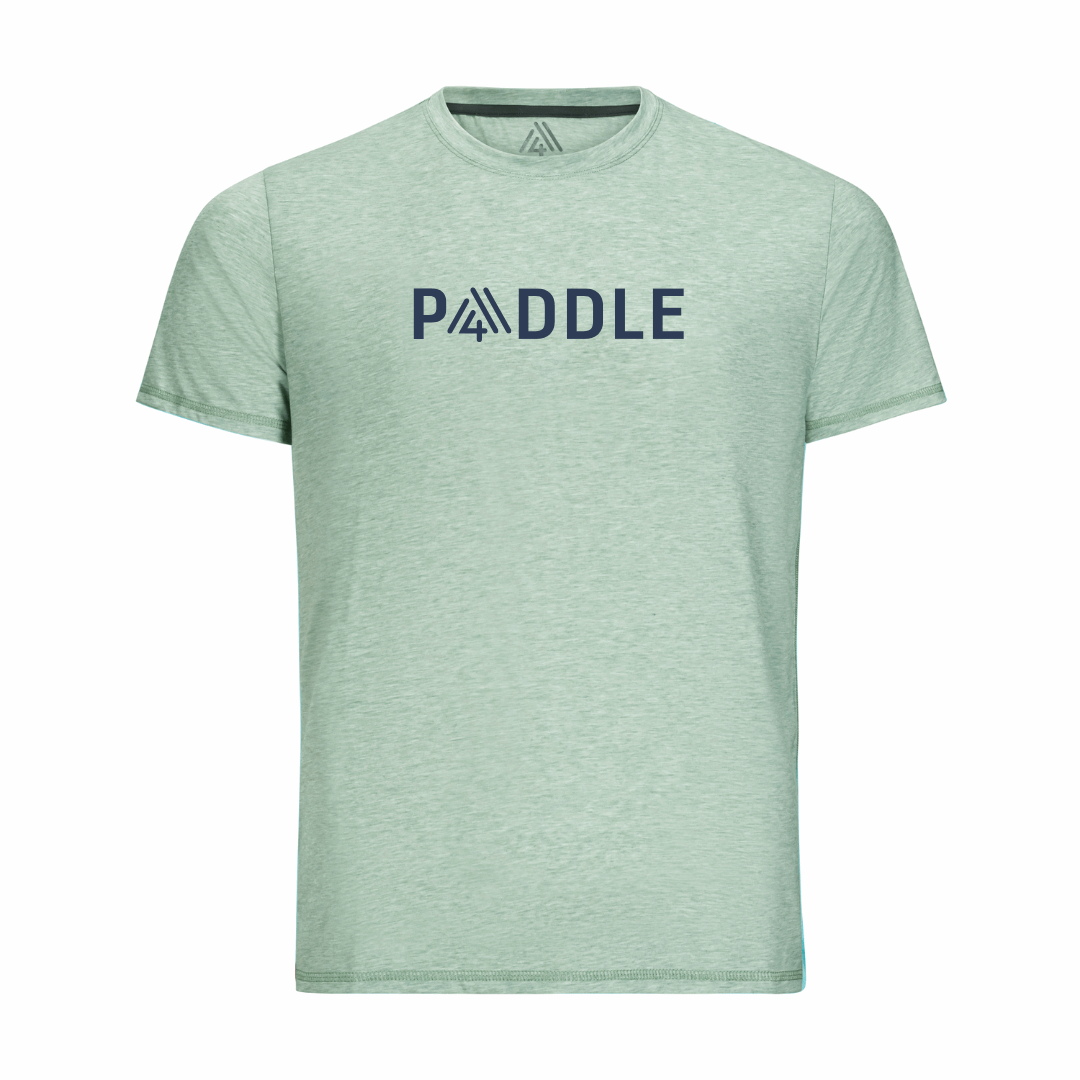 Men's Hybrid Tee - Paddle Mint