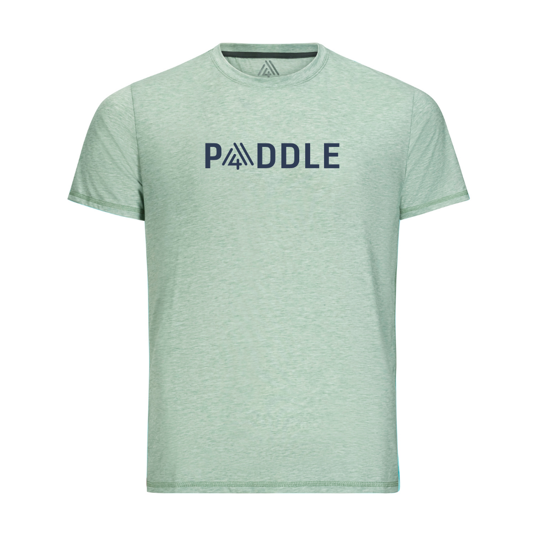 Men's Hybrid Tee - Paddle Mint