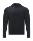 Men's Hybrid Hoodie - Pickle Black