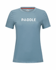 Women's Hybrid Tee - Paddle Arctic Blue