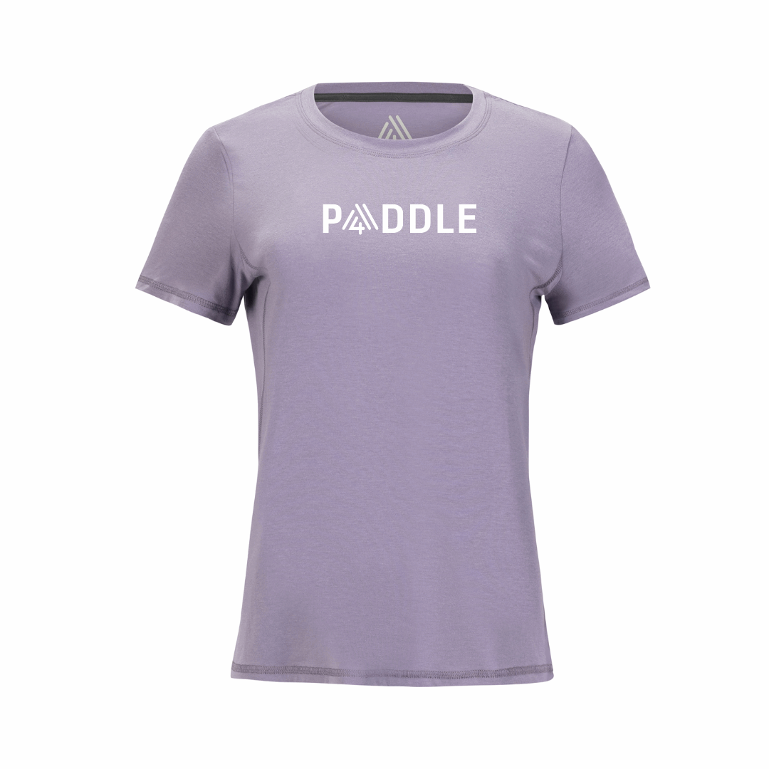 Women's Hybrid Tee - Paddle Dusk
