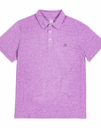 Men's Hybrid Polo - Squash Fuchsia