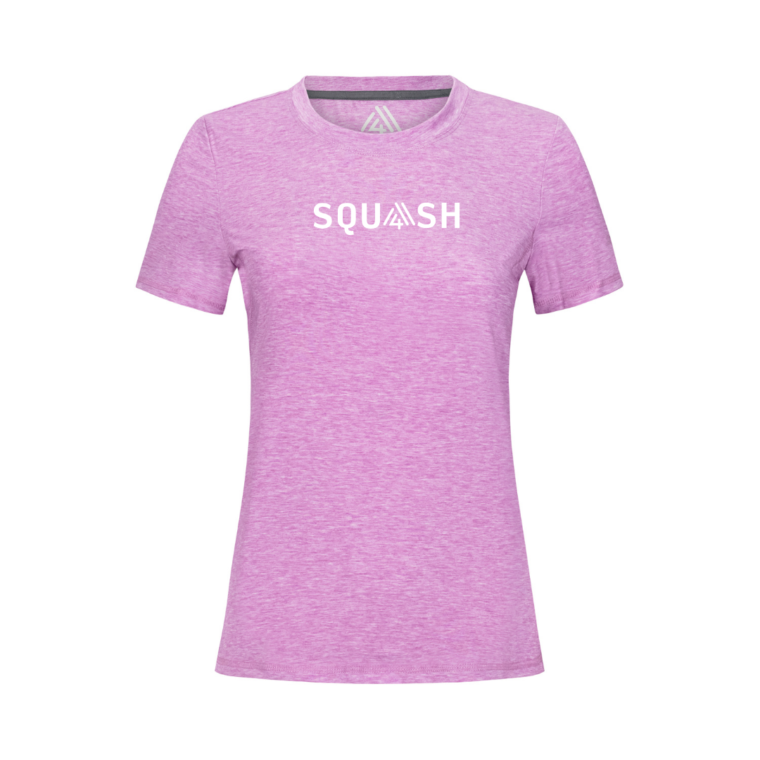 Women's Hybrid Tee - Squash Fuchsia