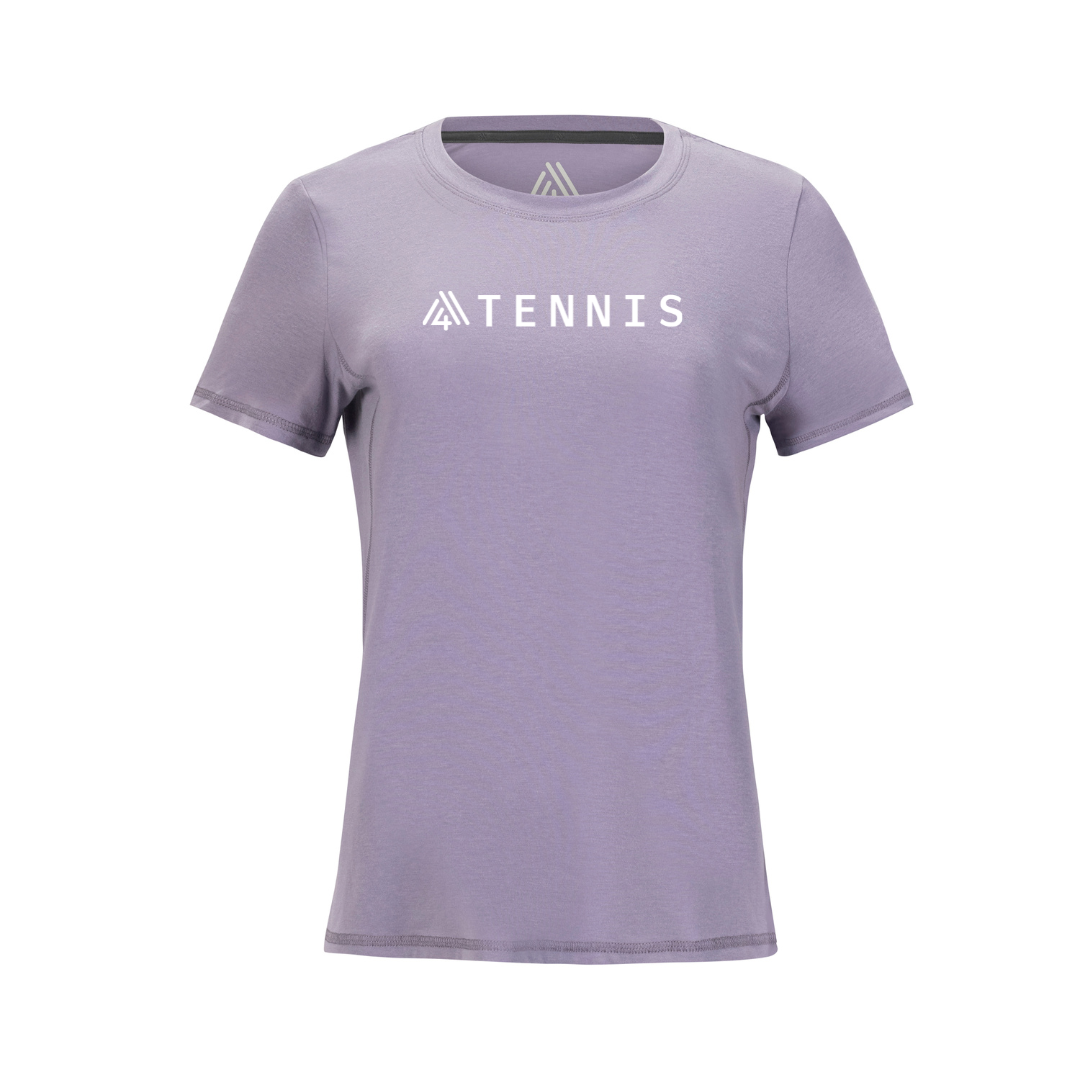 Women's Hybrid Tee - Tennis Dusk