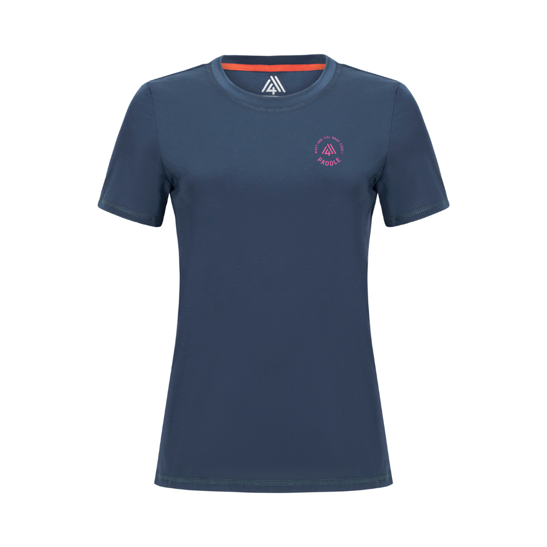 Women's Hybrid Tee - Paddle Navy