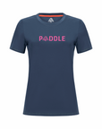Women's Hybrid Tee - Paddle Navy