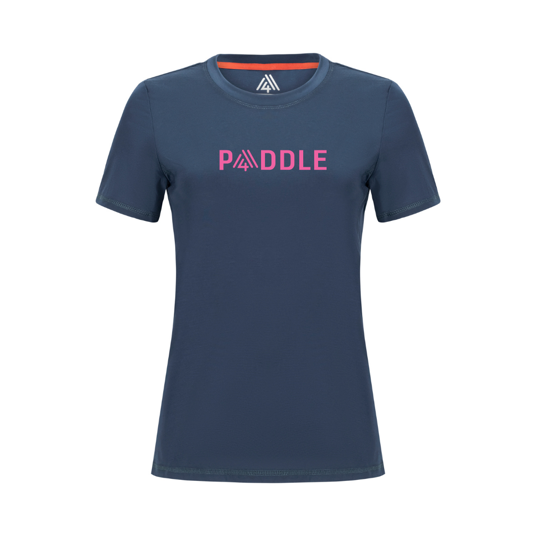 Women's Hybrid Tee - Paddle Navy