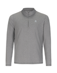 Men's Hybrid 1/4 Zip - Paddle Chocolate