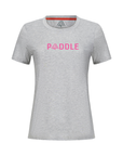 Women's Hybrid Tee - Paddle Heather Silver