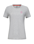 Women's Hybrid Tee - Squash Heather Silver