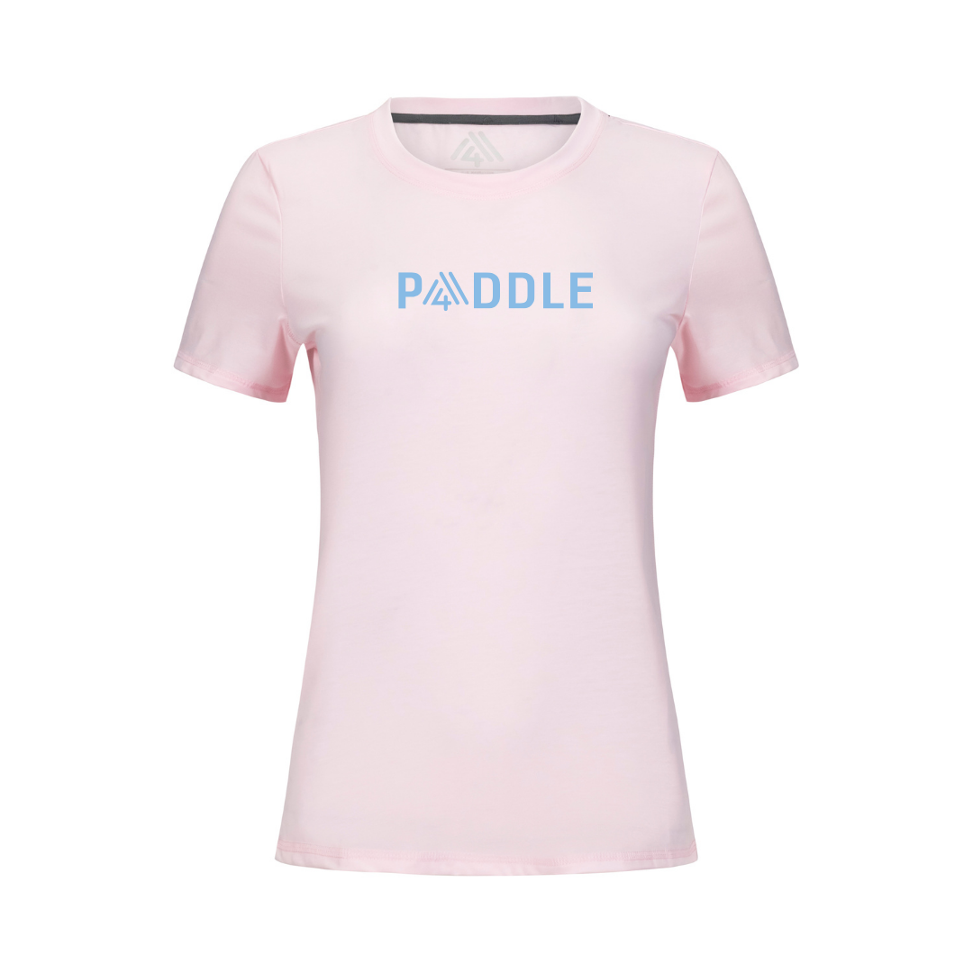 Women's Hybrid Tee - Paddle Light Pink