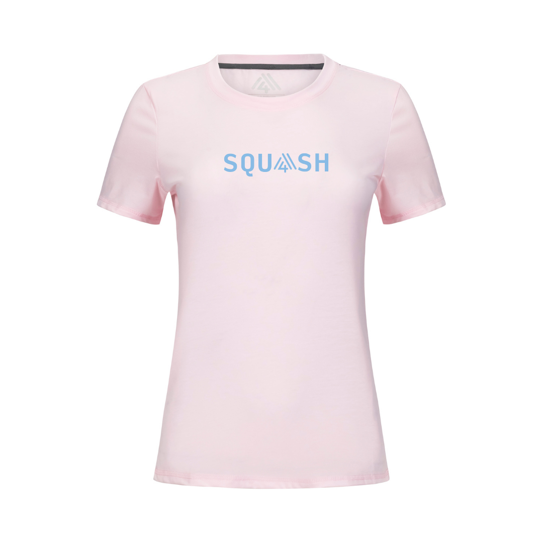 Women's Hybrid Tee - Squash Light Pink