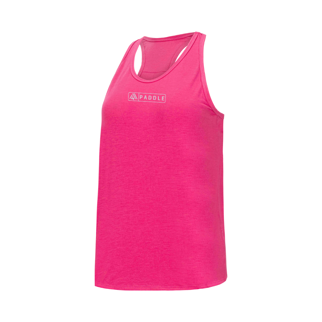 Women&#39;s Hybrid Tank - Paddle Bright Pink