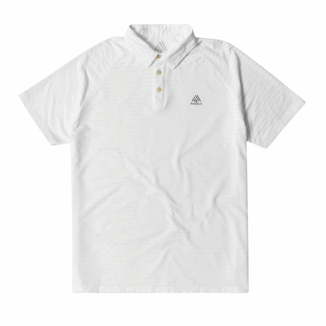 Men's Active Stripe Polo - Paddle