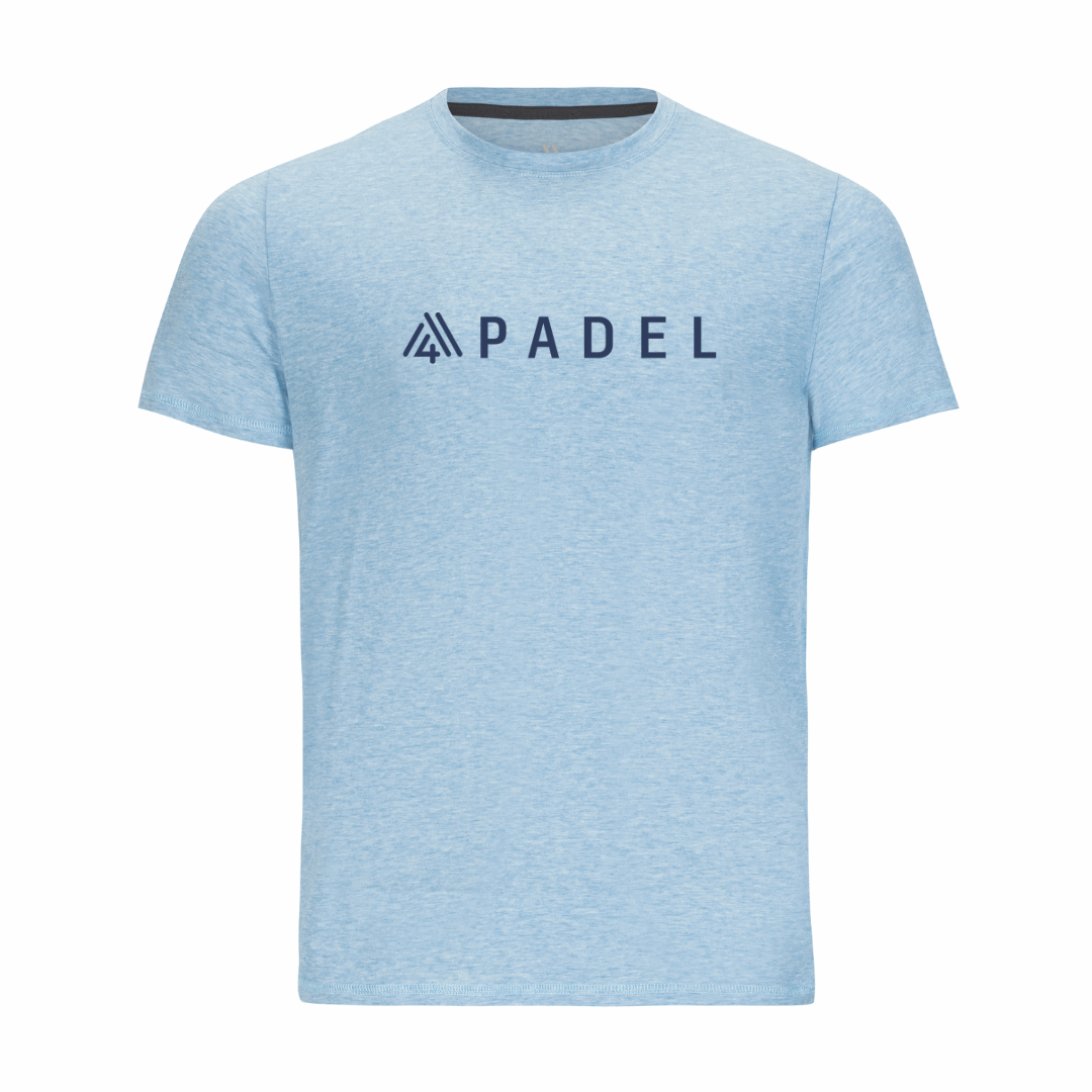 Youth Hybrid Tee - Padel Heather Blue