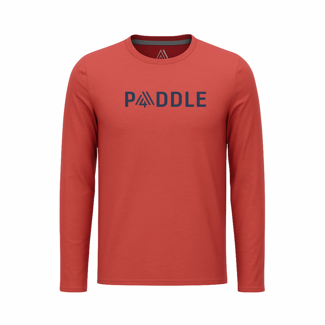 Men's Hybrid Long Sleeve Tee - Paddle Brick