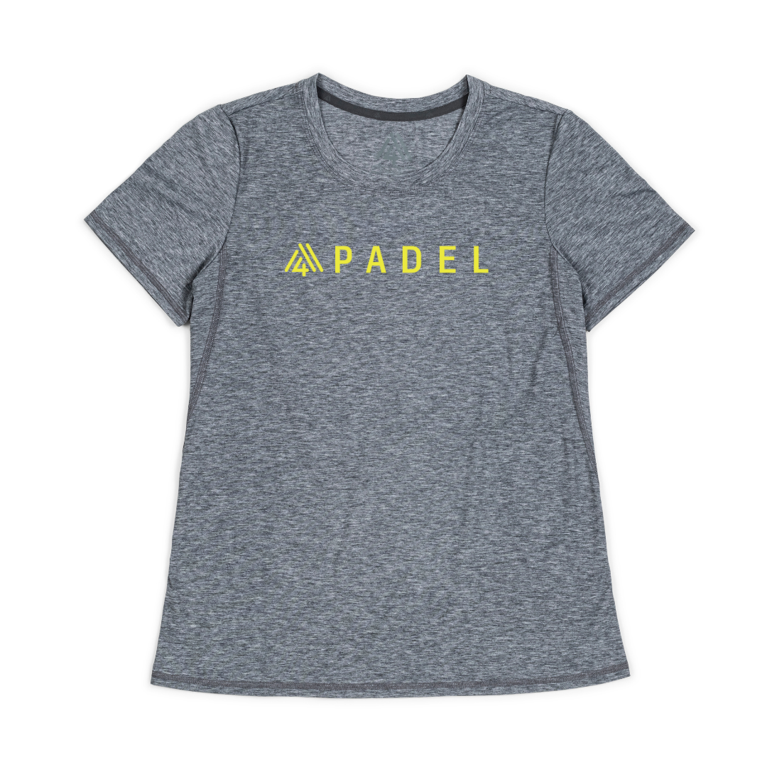Women's Hybrid Tee - Padel Heather Grey