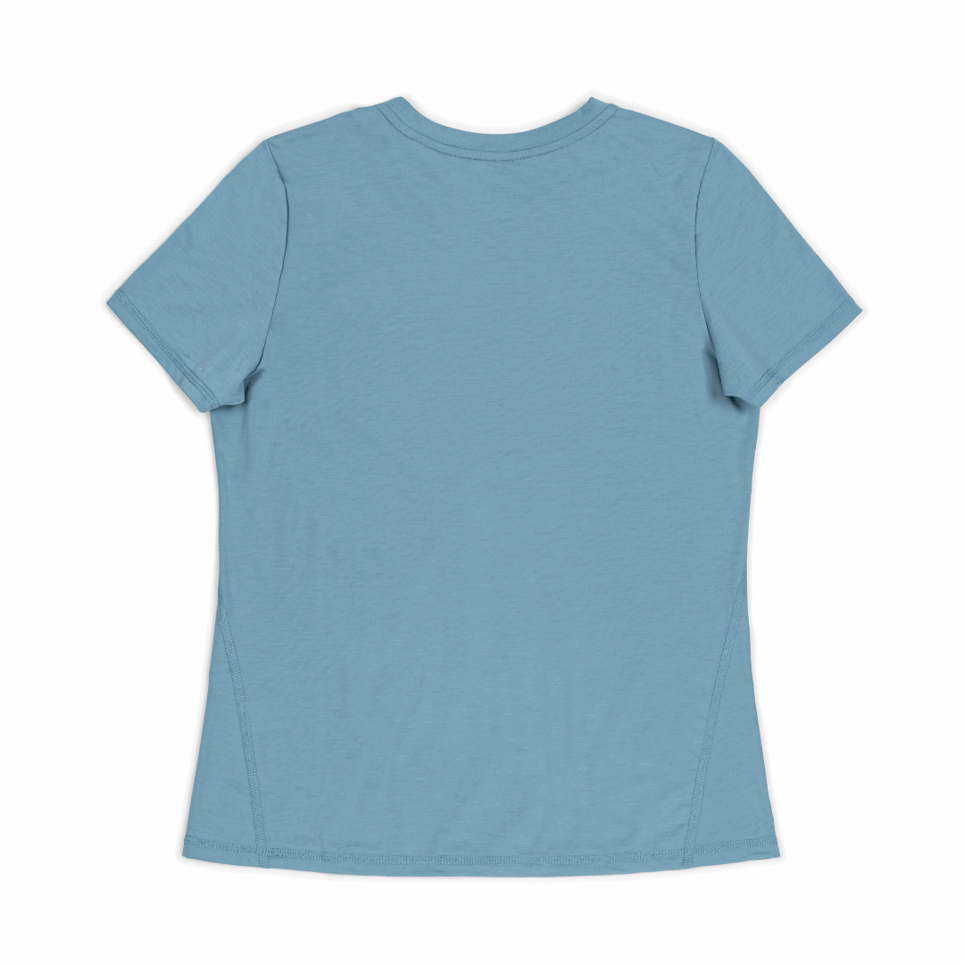 Women's Hybrid Tee - Squash