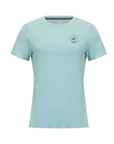 Women's Hybrid Tee - Paddle Aruba Blue