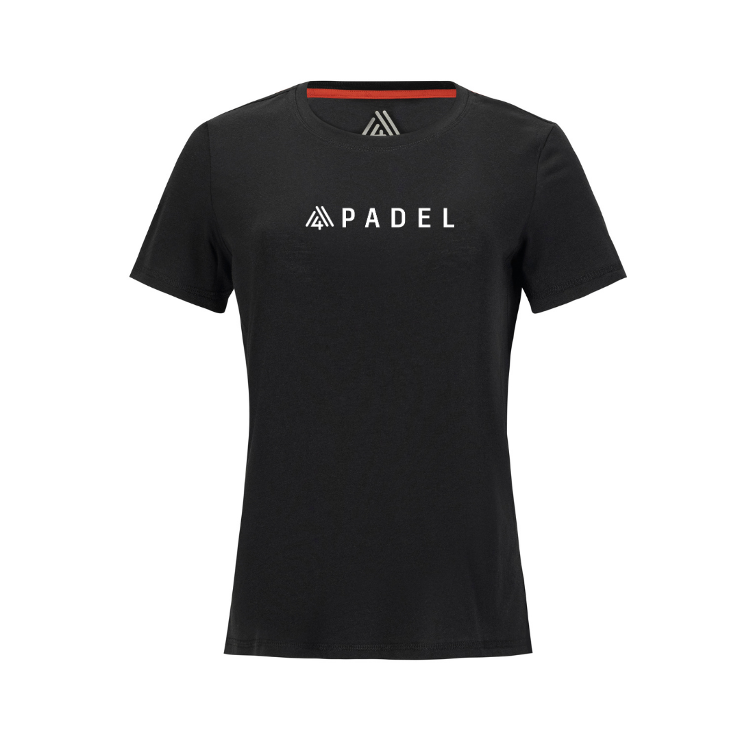 Women's Hybrid Tee - Padel Black