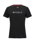 Women's Hybrid Tee - Pickle Black