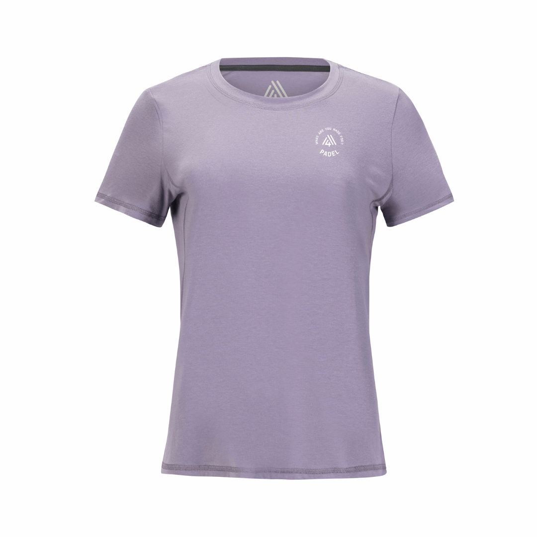 Women's Hybrid Tee - Padel Dusk