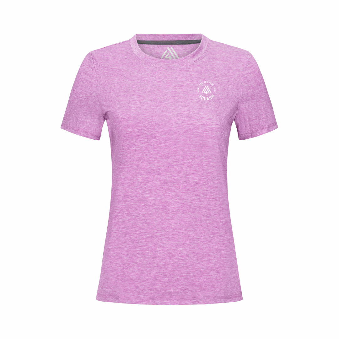 Women's Hybrid Tee - Squash Fuchsia