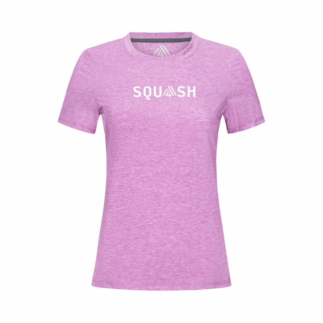 Women's Hybrid Tee - Squash Fuchsia