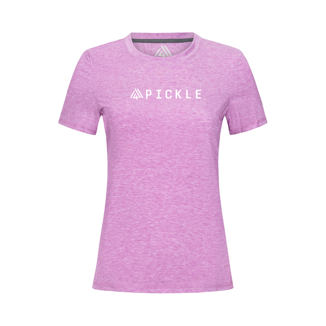 Women's Hybrid Tee - Pickle Fuchsia
