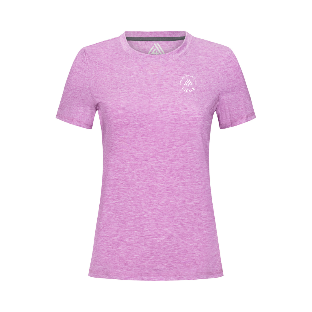 Women's Hybrid Tee - Pickle Fuchsia