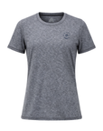 Women's Hybrid Tee - Paddle Heather Grey