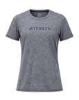 Women's Hybrid Tee - Tennis Heather Grey
